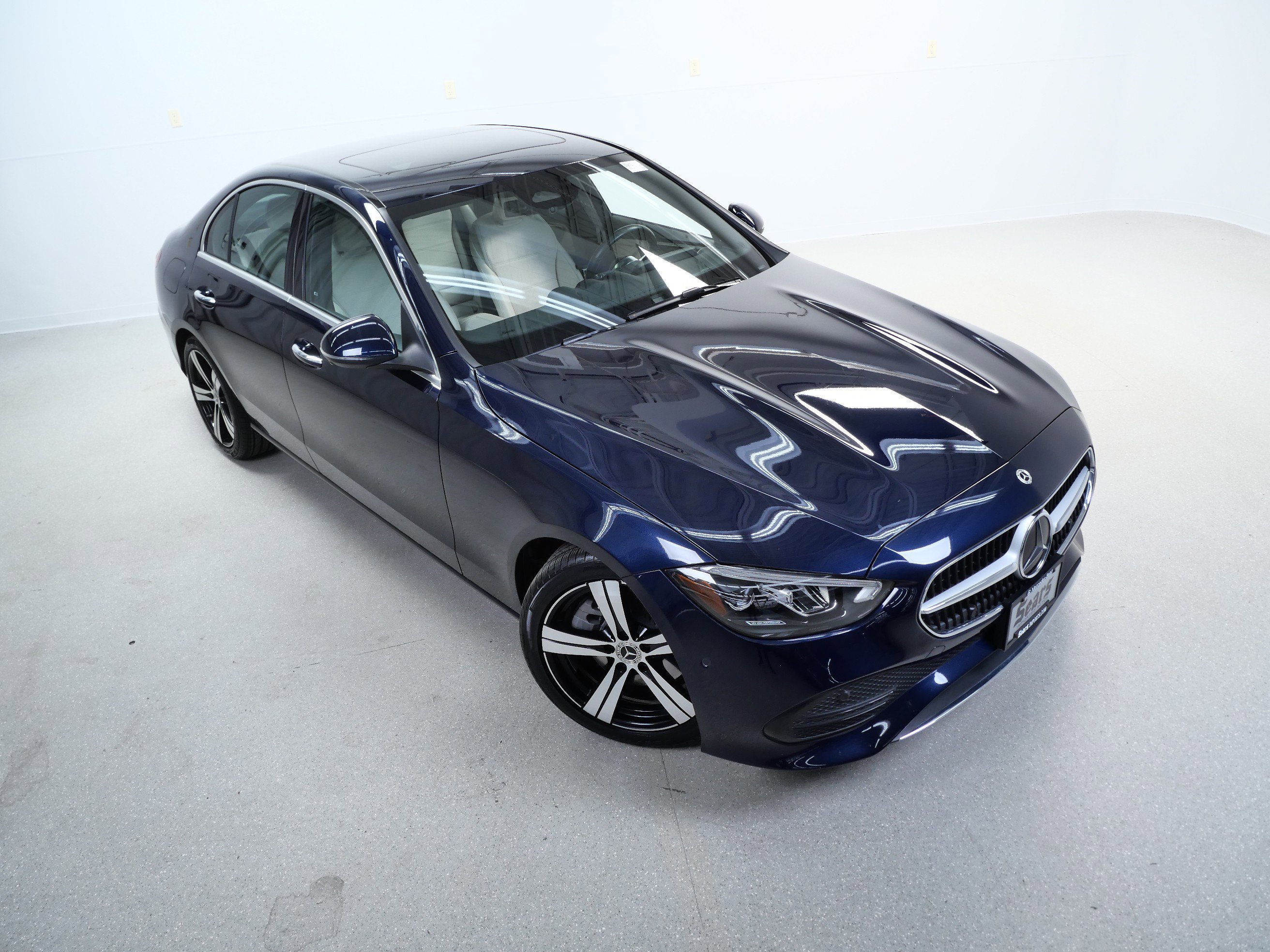 Certified Used 2022 Lunar Blue Metallic Mercedes-Benz C 300 image 4