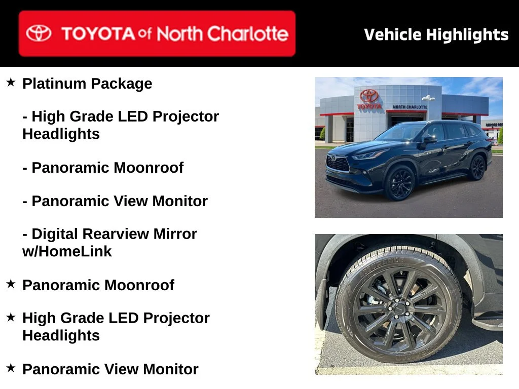 Certified Used 2023 Black Toyota Platinum image 4