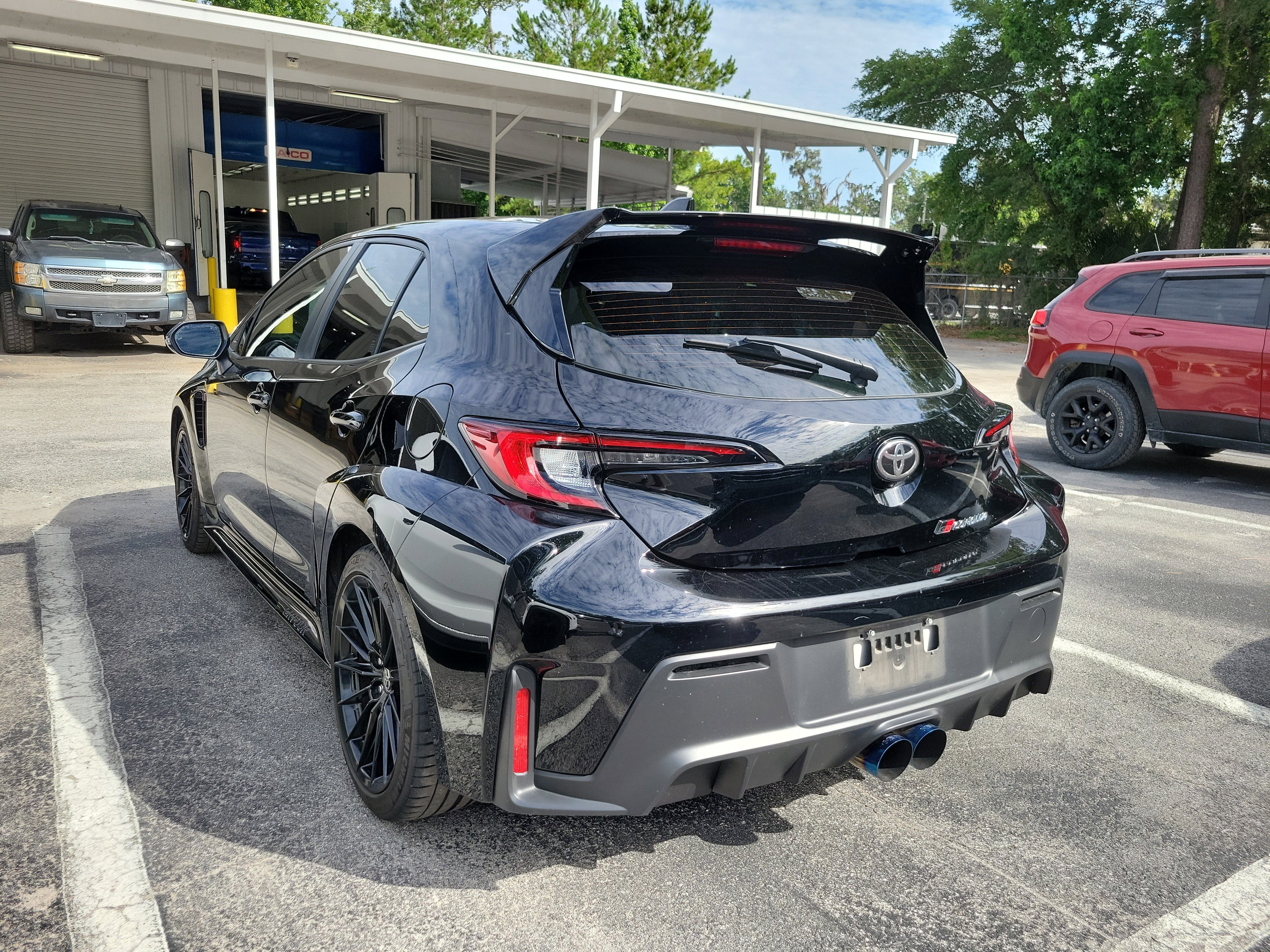 Used 2023 Black Toyota Core image 3