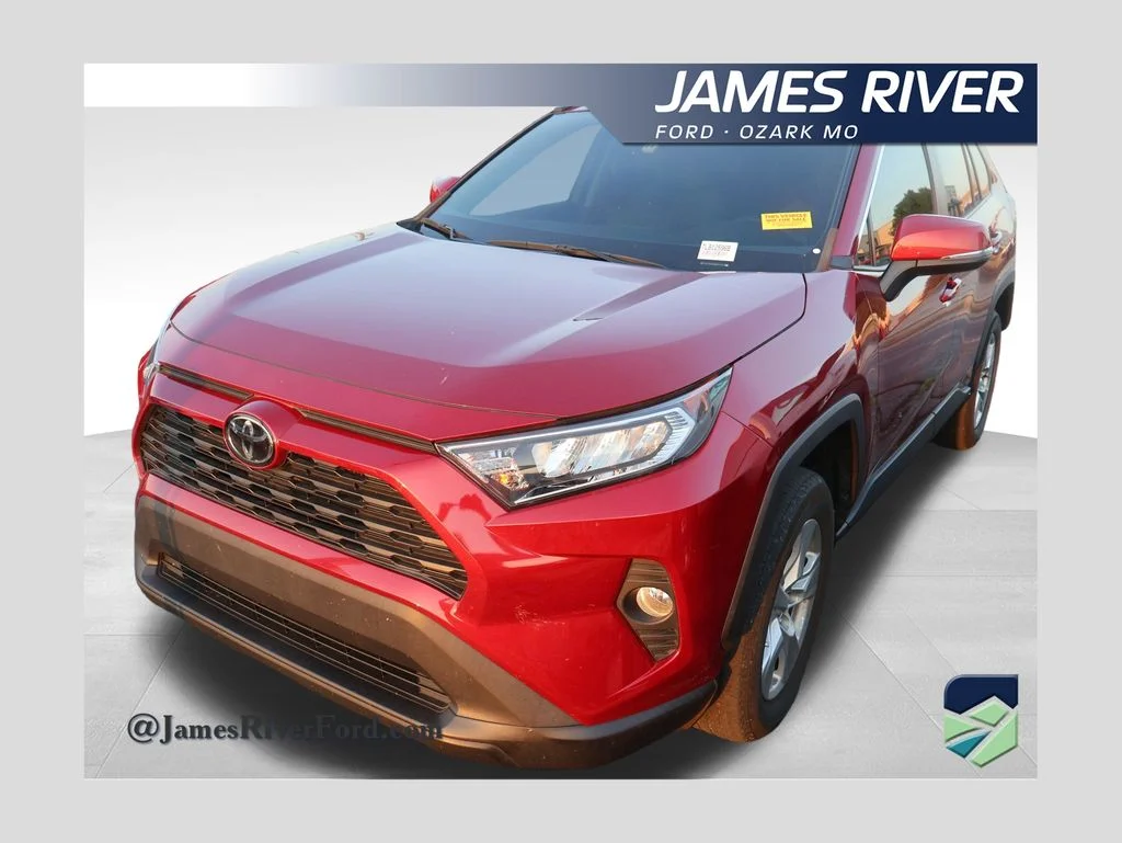 Used 2021 Red Toyota XLE image 1
