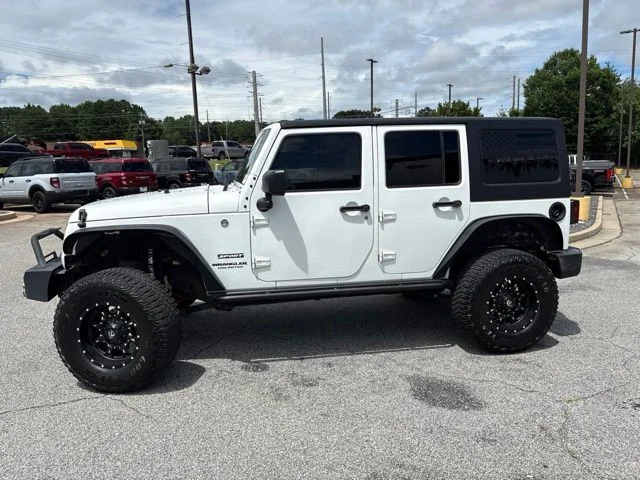 Used 2017 White Jeep Unlimited Sport image 5