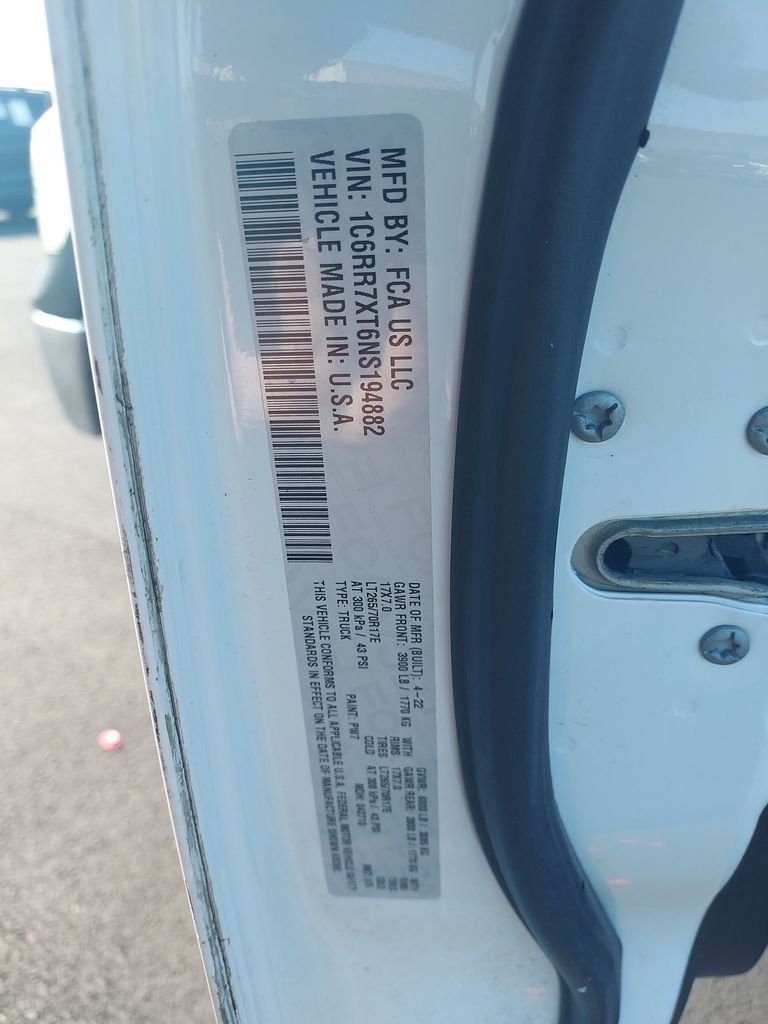 Used 2022 White Ram SSV image 23