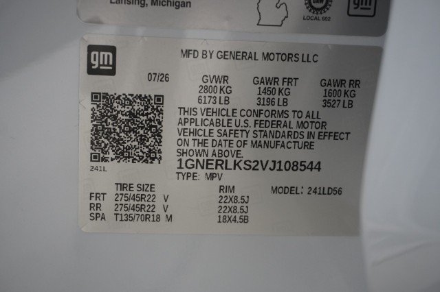 2027 Chevrolet Traverse RS - Photo 50