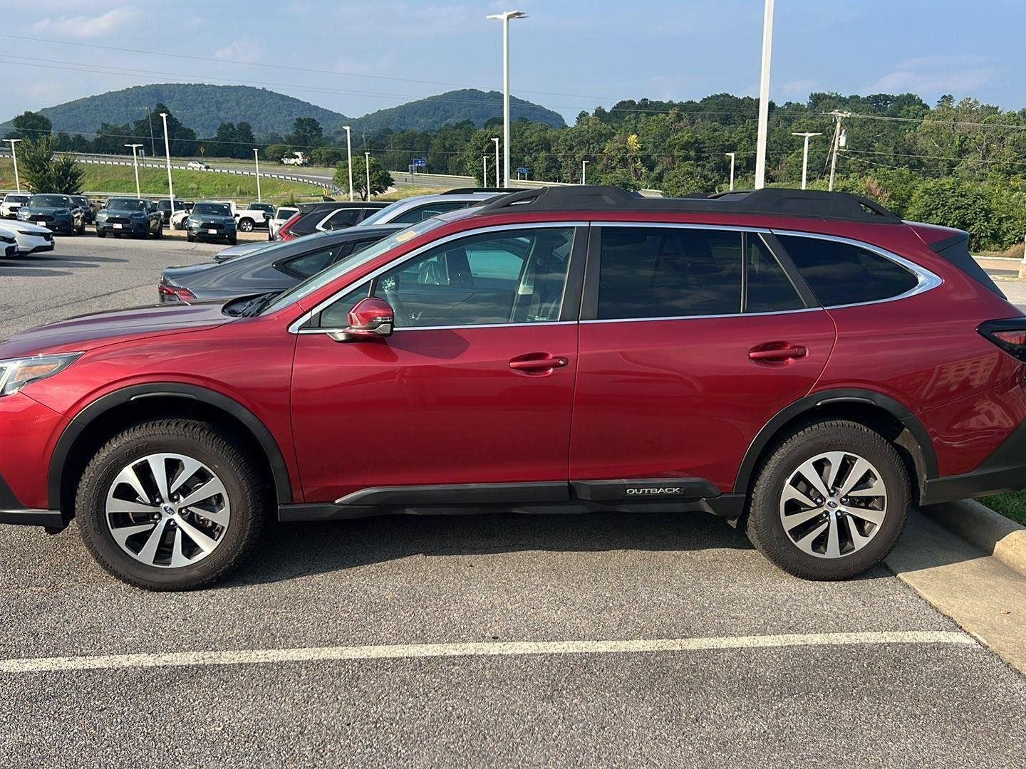 Used 2020 Crimson Red Pearl Subaru Premium image 2