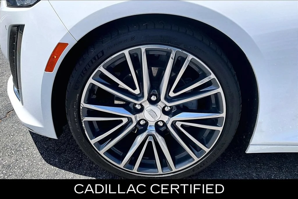 Certified Used 2023 SUMMIT WHITE Cadillac Premium Luxury image 10