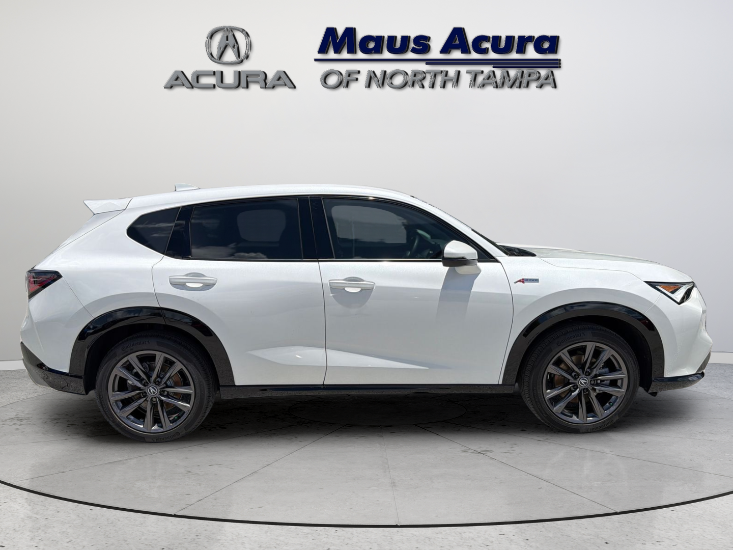 Certified Used 2025 Platinum White Acura A-Spec Package image 3