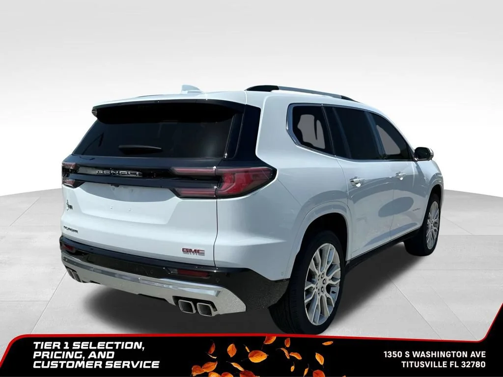 New 2026 Glacier White Tricoat GMC Denali image 8