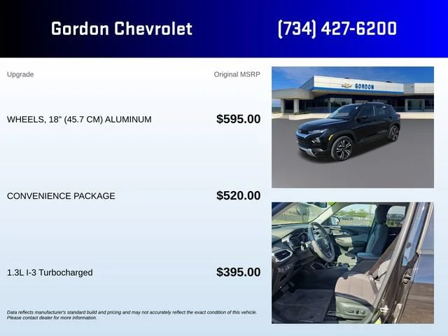 Used 2023 MOSAIC BLACK METALLIC Chevrolet LT image 5