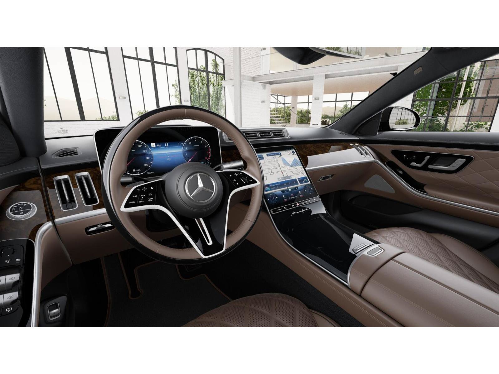 New 2026 MANUFAKTUR Night Black Magno Mercedes-Benz S 580 image 3