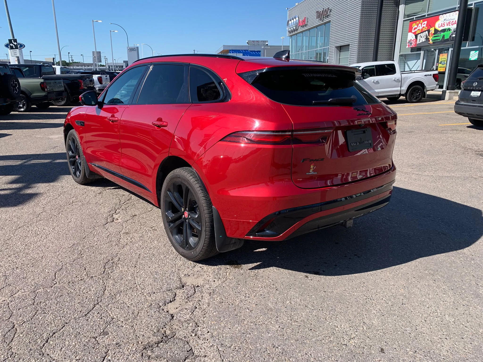 Certified Used 2023 Firenze Red Metallic Jaguar P250 R-Dynamic S AWD*Adaptive Cruise | Nav | Htd Leather | Pano Roof | Htd Wheel | Meridian Sound image 12