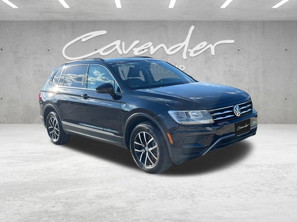 Used 2021 Volkswagen Tiguan SE with VIN 3VV3B7AX2MM013980 for sale in San Marcos, TX
