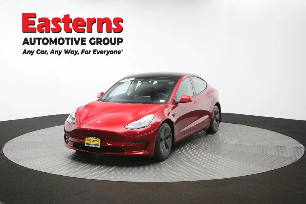 Used 2022 Red Tesla Base image 52