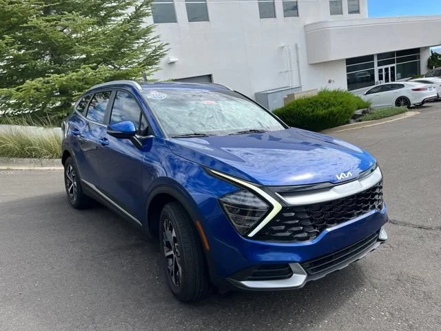 Certified Used 2025 Sapphire Blue Kia EX image 4