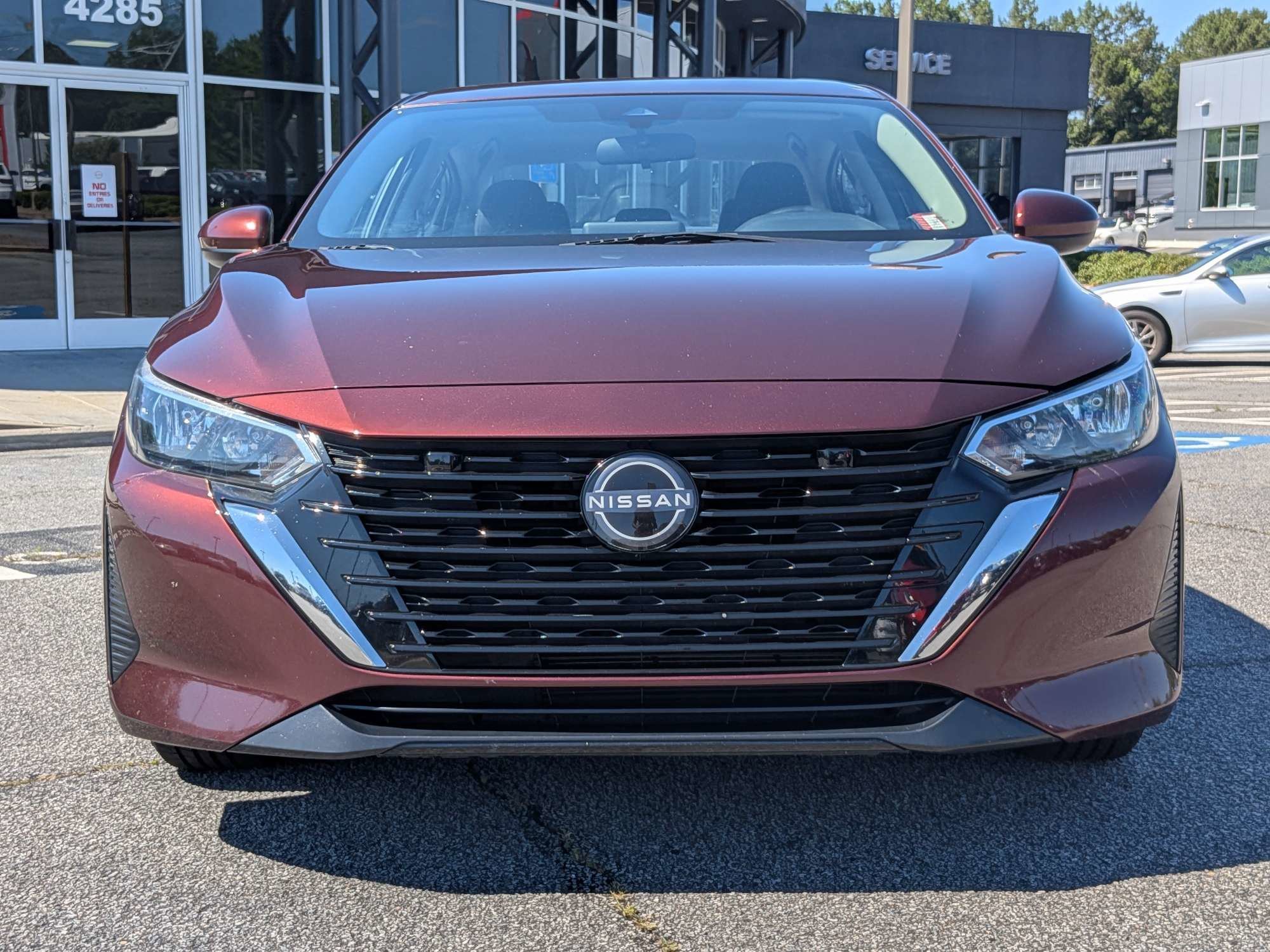 Used 2024 Red Nissan SV image 7