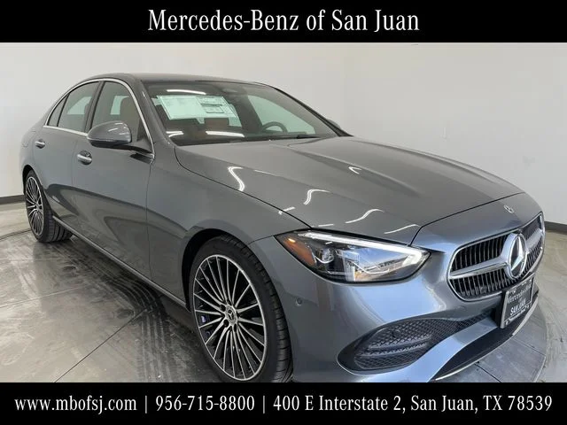 New 2026 Gray Mercedes-Benz C 300 image 1