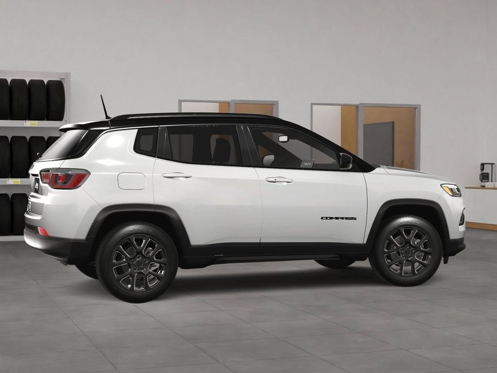 New 2024 Bright White Clear-Coat Exterior Paint Jeep Latitude image 6