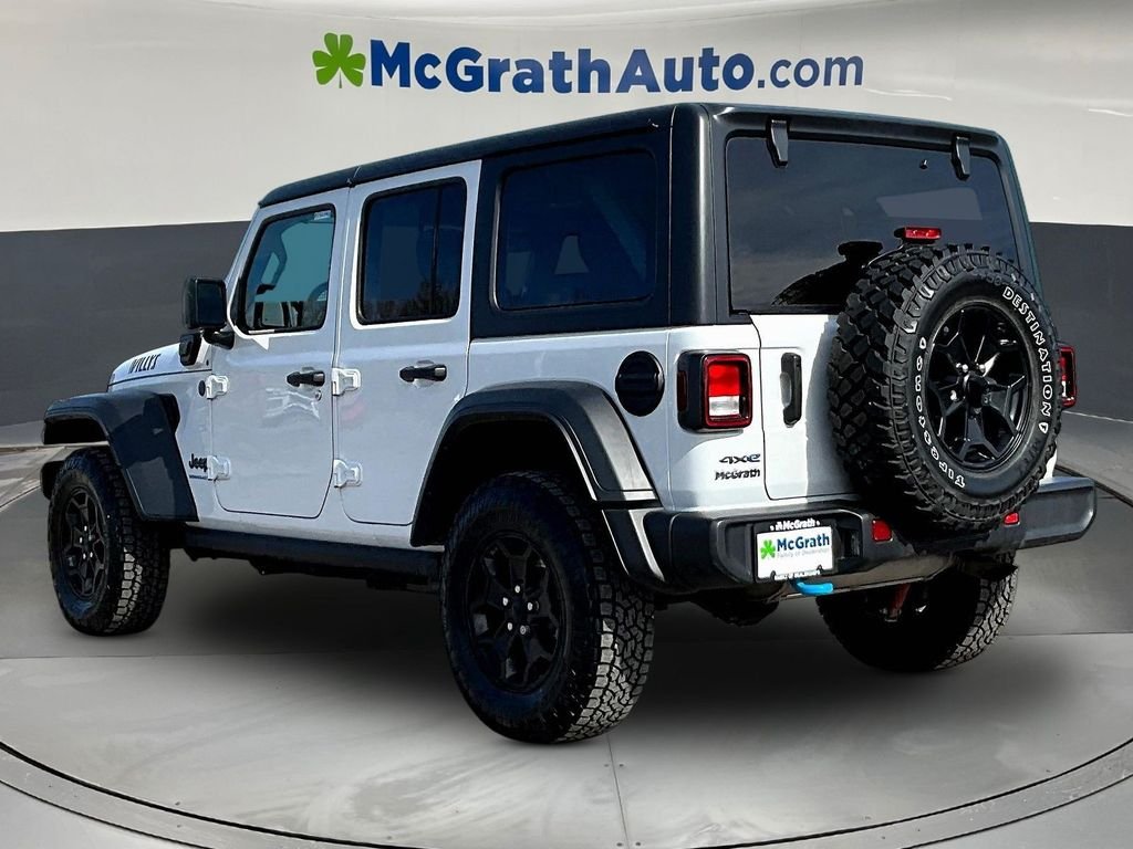 Used 2023 White Jeep Willys 4xe image 6