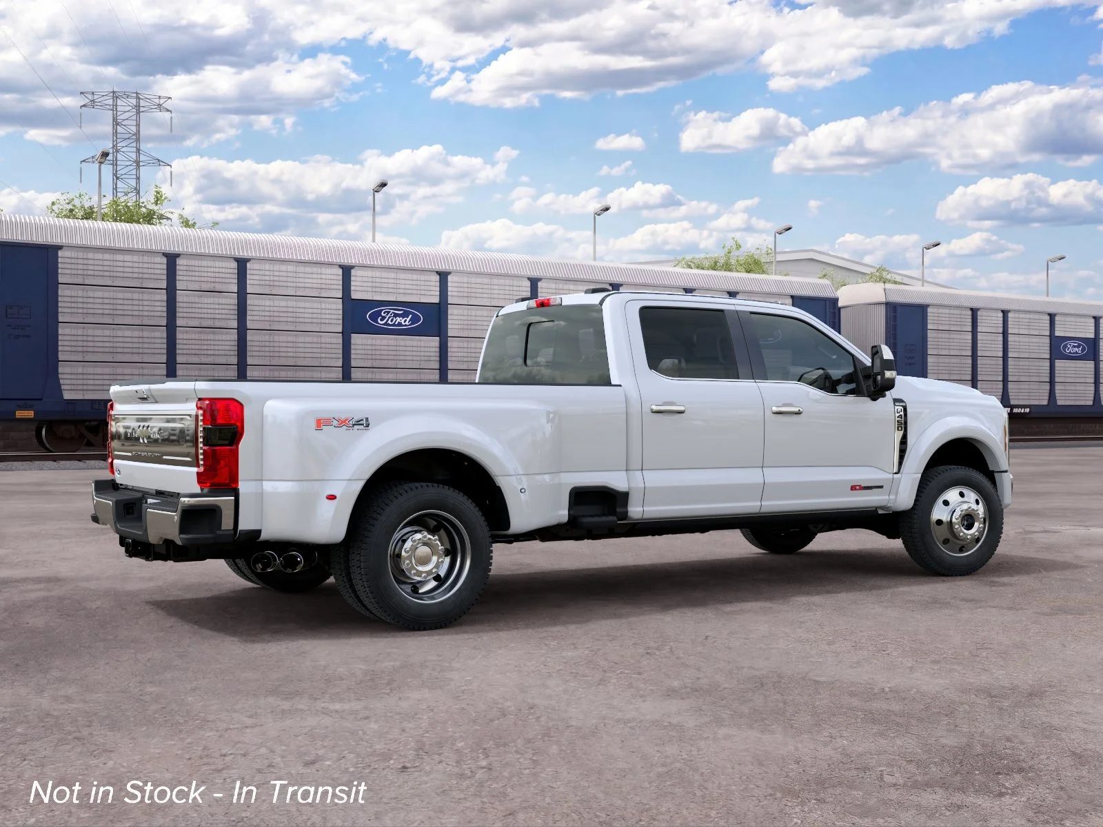 New 2027 Star White Metallic Tri-Coat Ford King Ranch image 6
