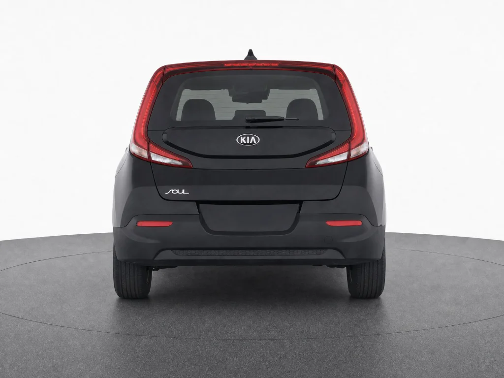 Used 2021 CHERRY BLACK Kia LX image 7