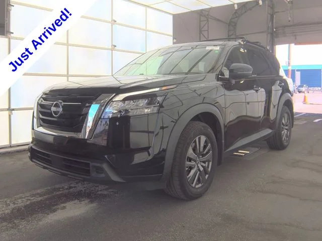 Used 2022 Black Nissan SV image 1