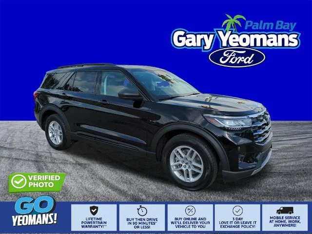New 2026 Agate Black Metallic Ford Active image 1