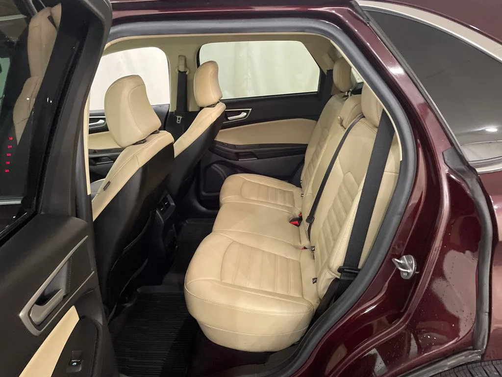 Used 2021 Burgundy Velvet Metallic Tinted Clearcoat Ford SEL image 26