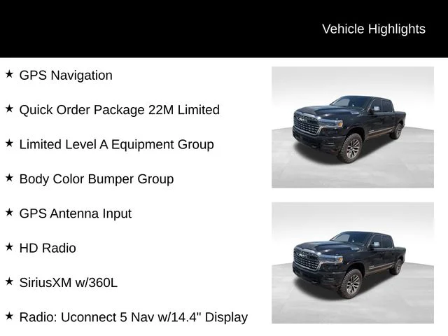 Used 2025 Black Ram Limited image 8