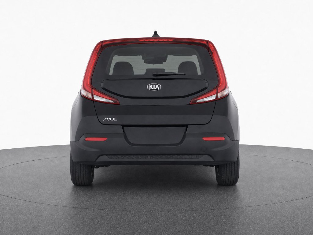 Used 2021 CHERRY BLACK Kia LX image 7