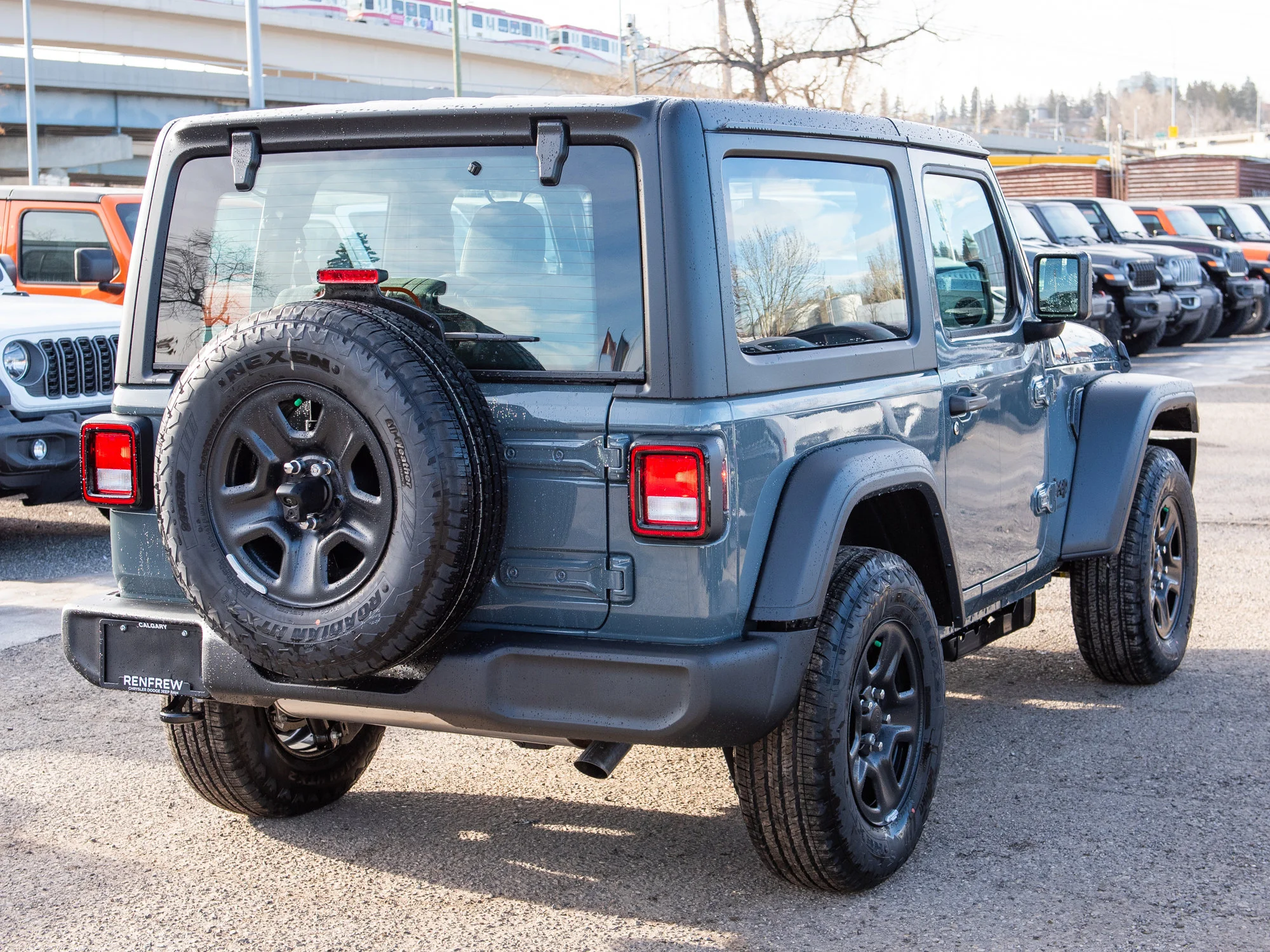 New 2026 Dark blue Jeep Sport* image 5