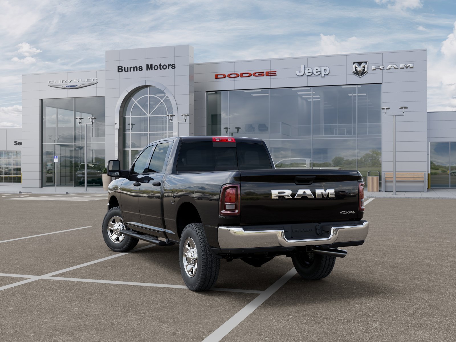 New 2026 Diamond Black Crystal Pearlcoat RAM Tradesman image 29