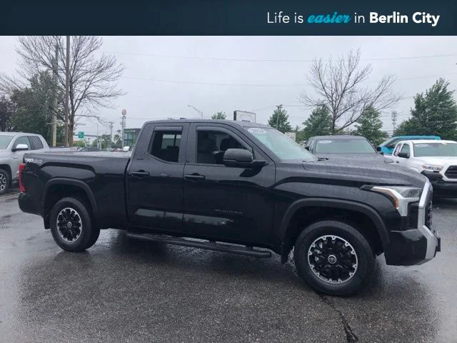 Used 2024 Midnight Black Metallic Toyota SR5 image 1