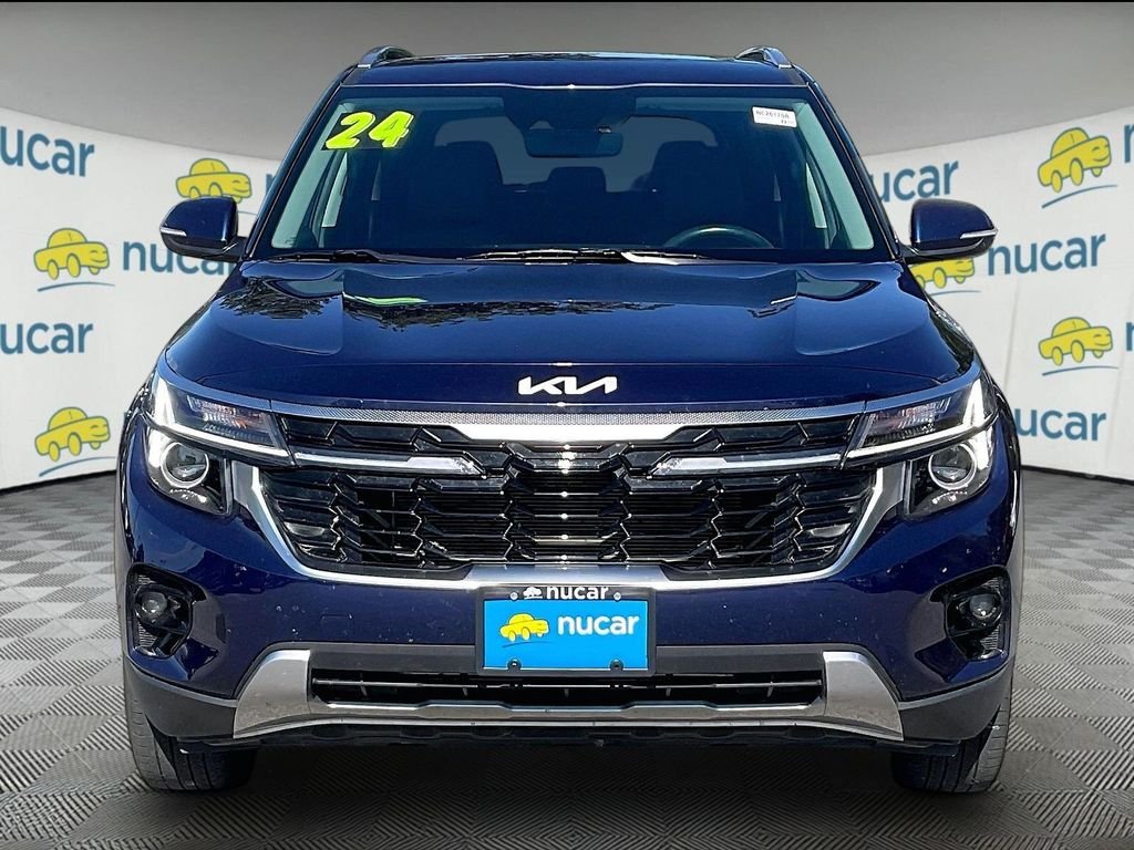 Used 2024 Dark Ocean Blue Kia EX image 2