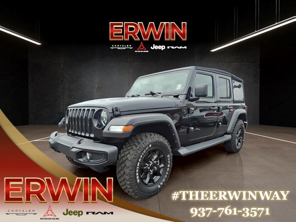 Used 2022 Black Jeep Willys image 3