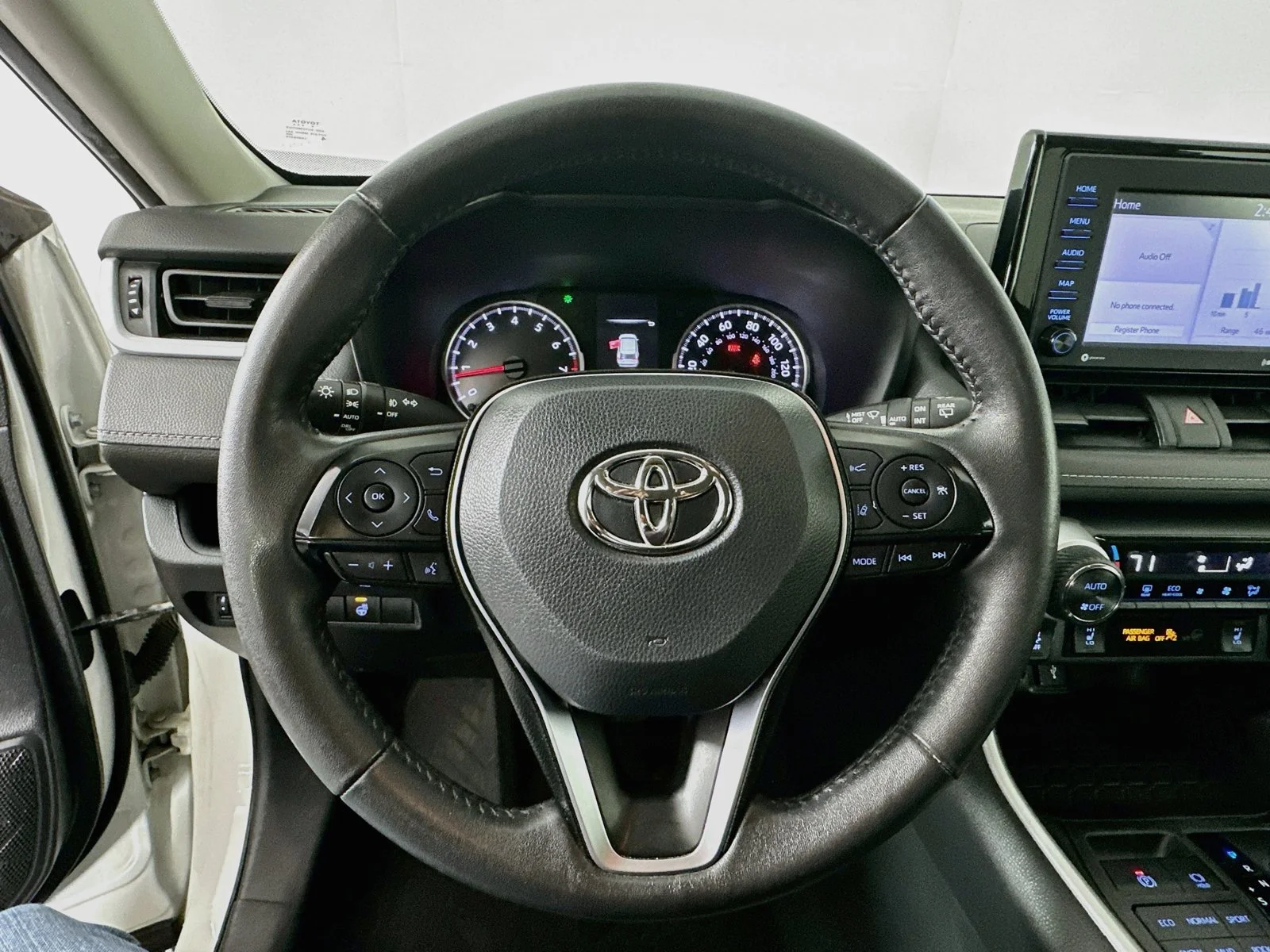 Used 2021 Super White Toyota XLE image 11