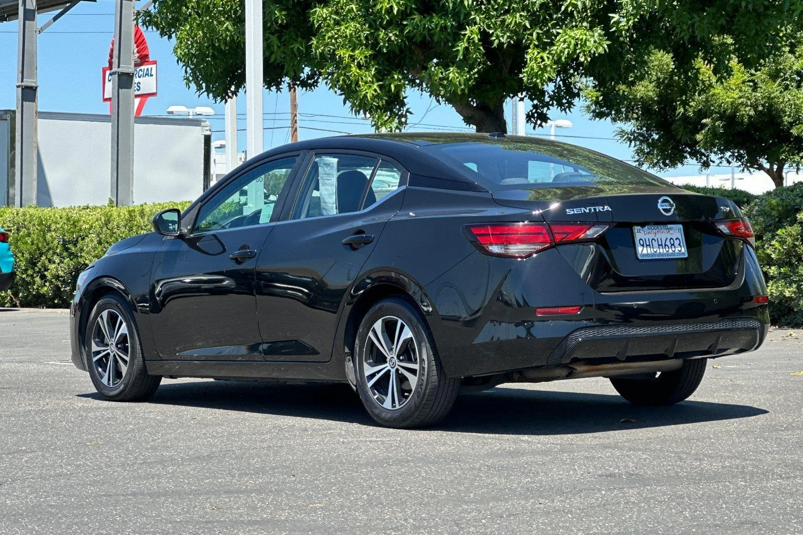 Used 2023 Super Black Nissan SV image 6