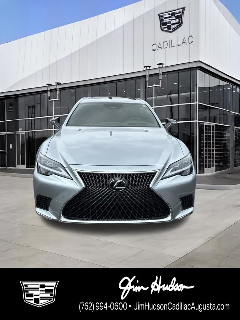 Silver 2024 Lexus LS 500 RWD Sedan Rear-Wheel Drive