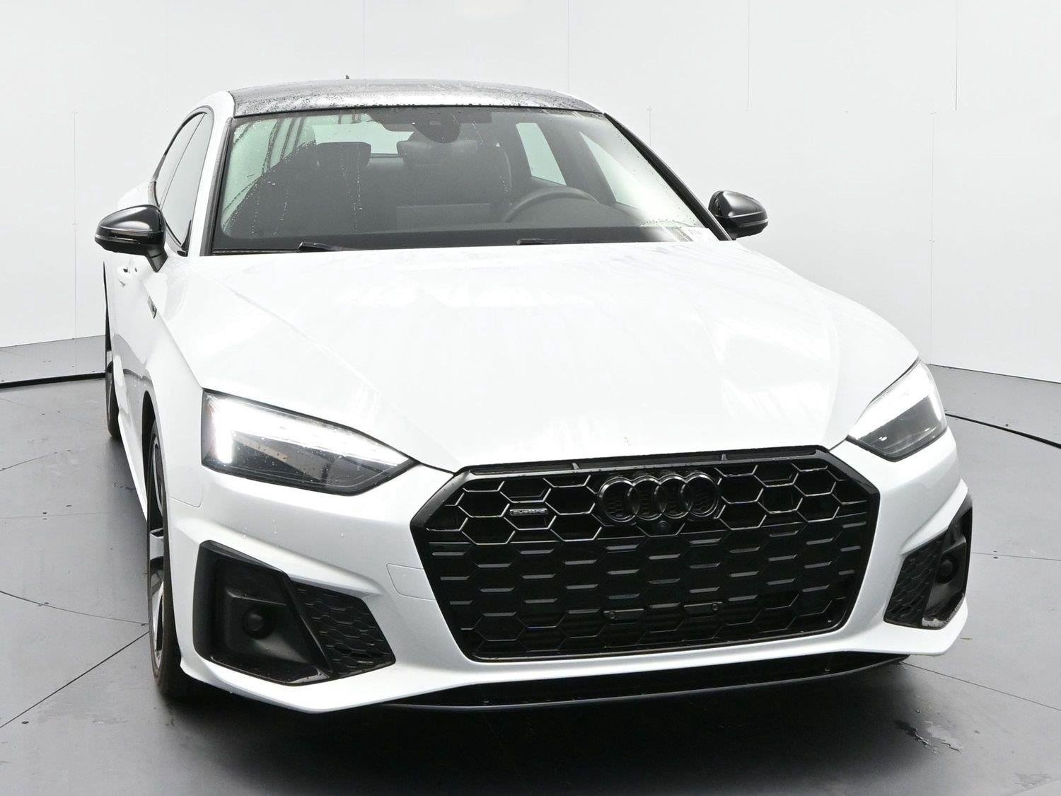 Used 2023 Glacier White Metallic Audi S line Premium Plus image 2