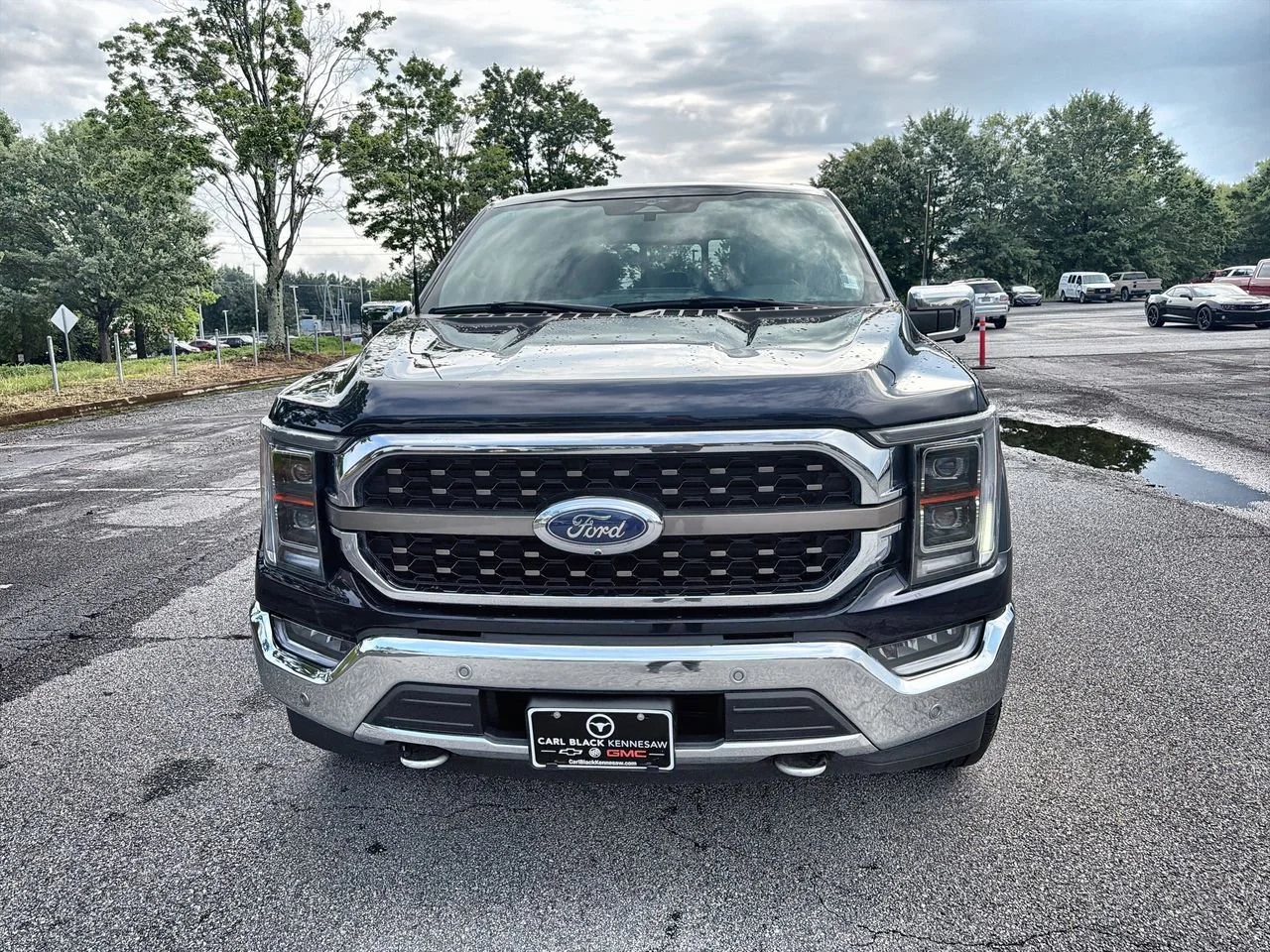 Used 2023 Blue Ford King Ranch image 3