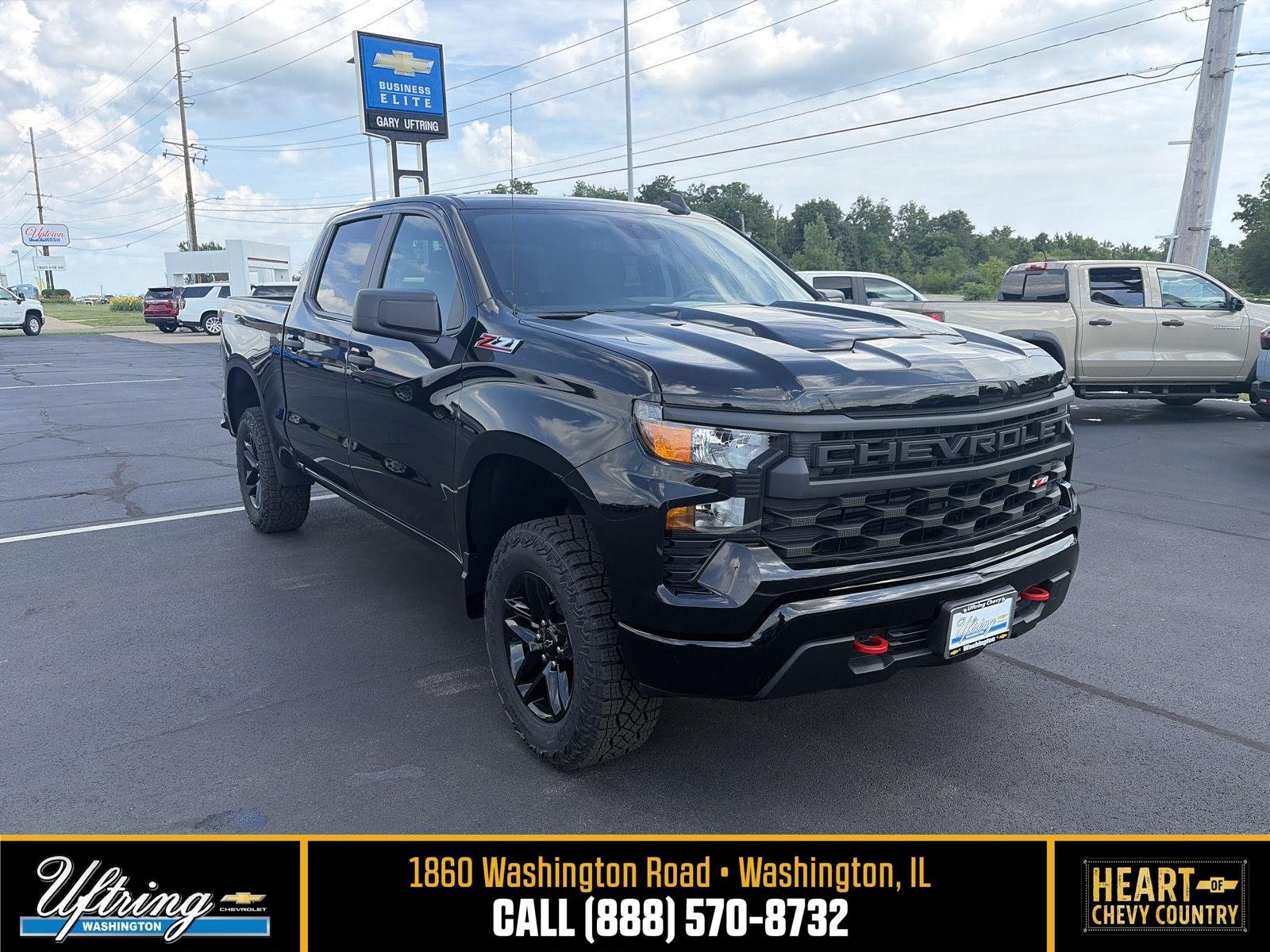 New 2026 Black Chevrolet Custom Trail Boss image 1