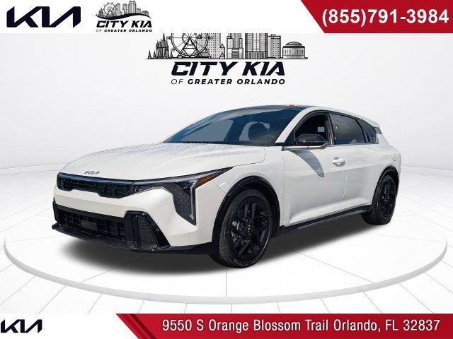 New 2026 Snow White Pearl Kia GT-Line Turbo image 1
