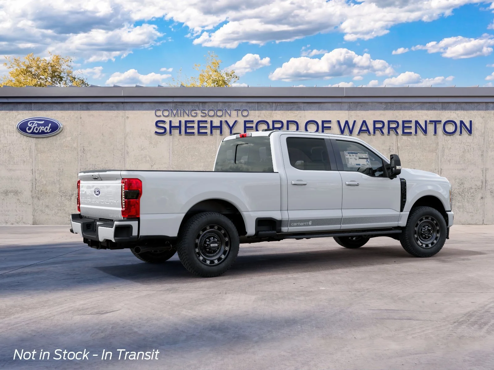 New 2027 Oxford White Ford XLT image 7