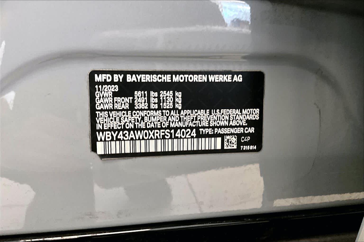 Used 2024 Brooklyn Grey Metallic BMW eDrive35 image 30