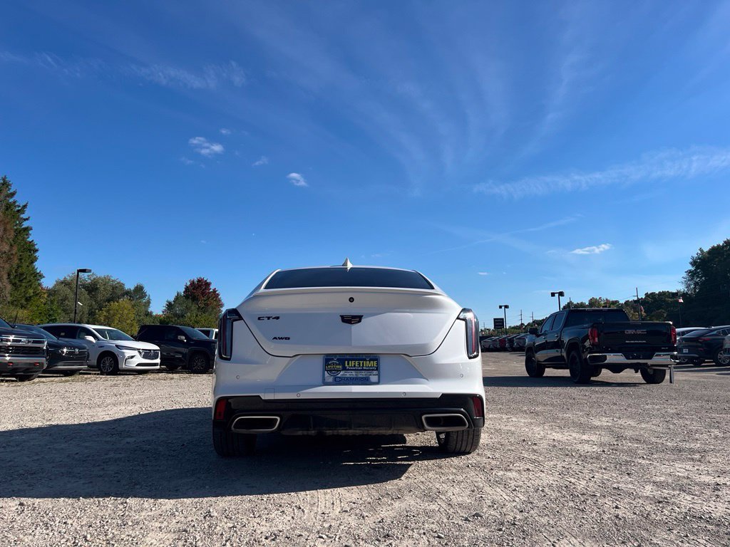 Used 2021 Crystal White Tricoat Cadillac Sport image 9