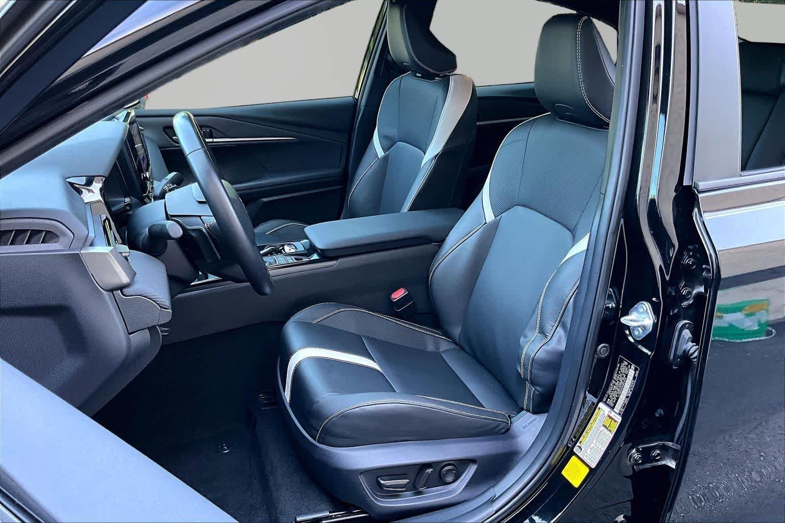 Used 2025 Midnight Black Metallic Toyota SE image 8