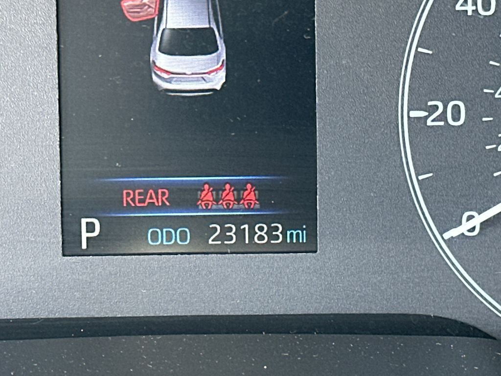 Used 2025 White Toyota LE image 28