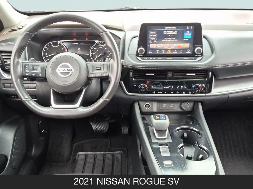Used 2021 Red Nissan SV image 13