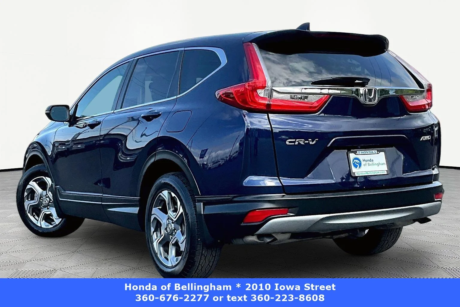 Used 2019 Blue Honda EX-L image 4