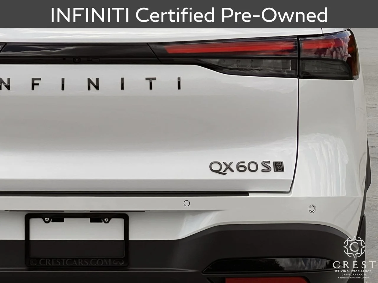 Certified Used 2026 Radiant White INFINITI SPORT image 6