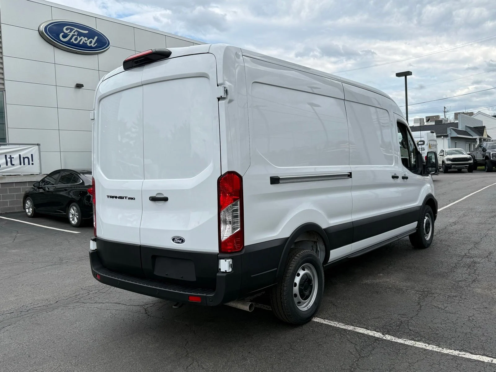 New 2026 Oxford White Ford Cargo Van image 14