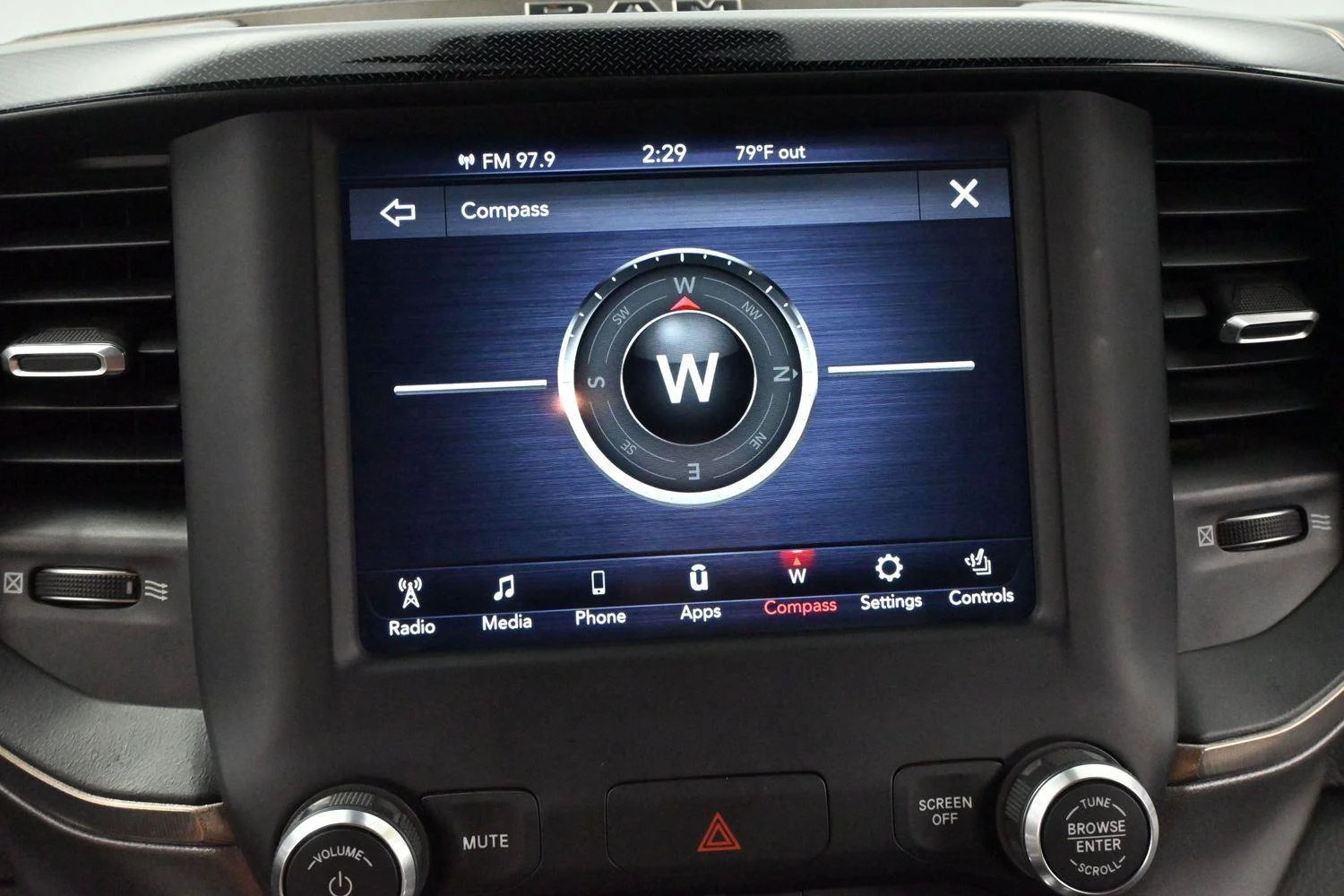 Used 2020 Granite Crystal Metallic Clearcoat Ram Rebel image 22